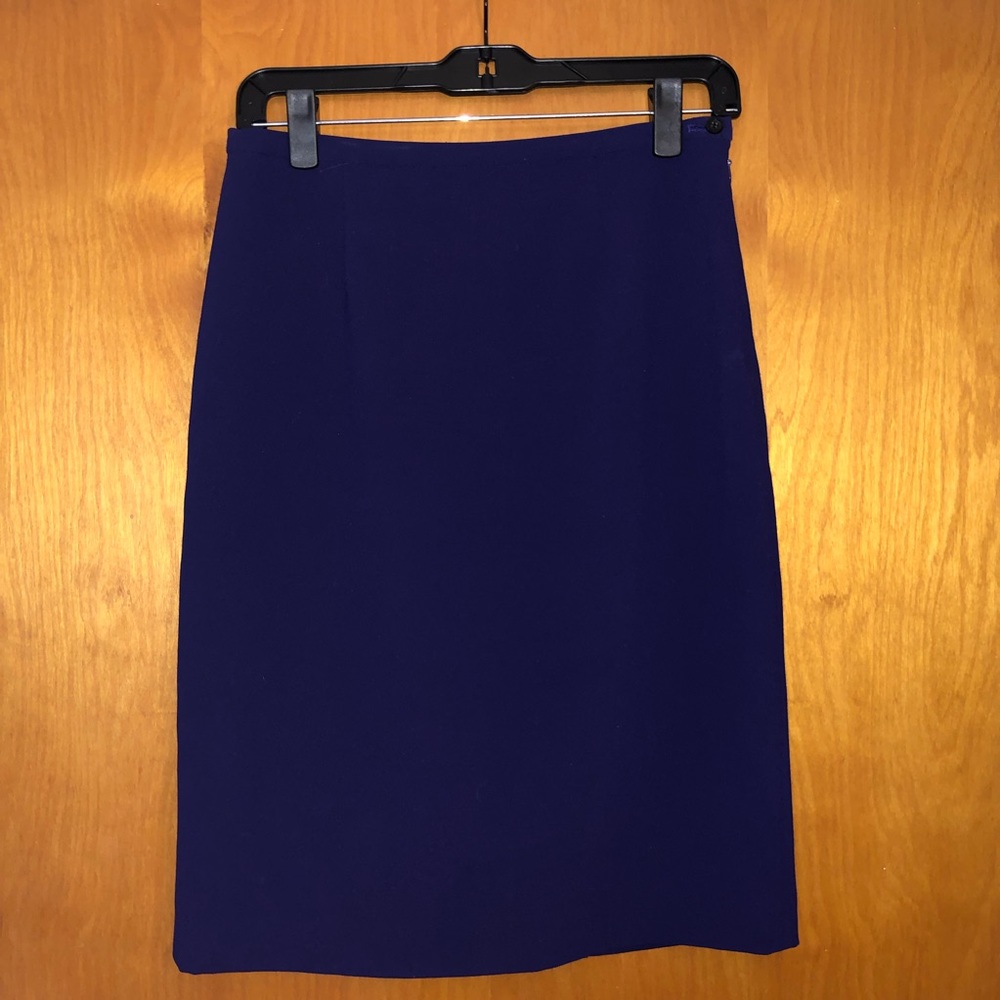 Elie Tahari Purple/Violet Size 4 Skirt